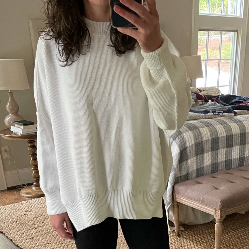 Free People Easy Street tunic sweater